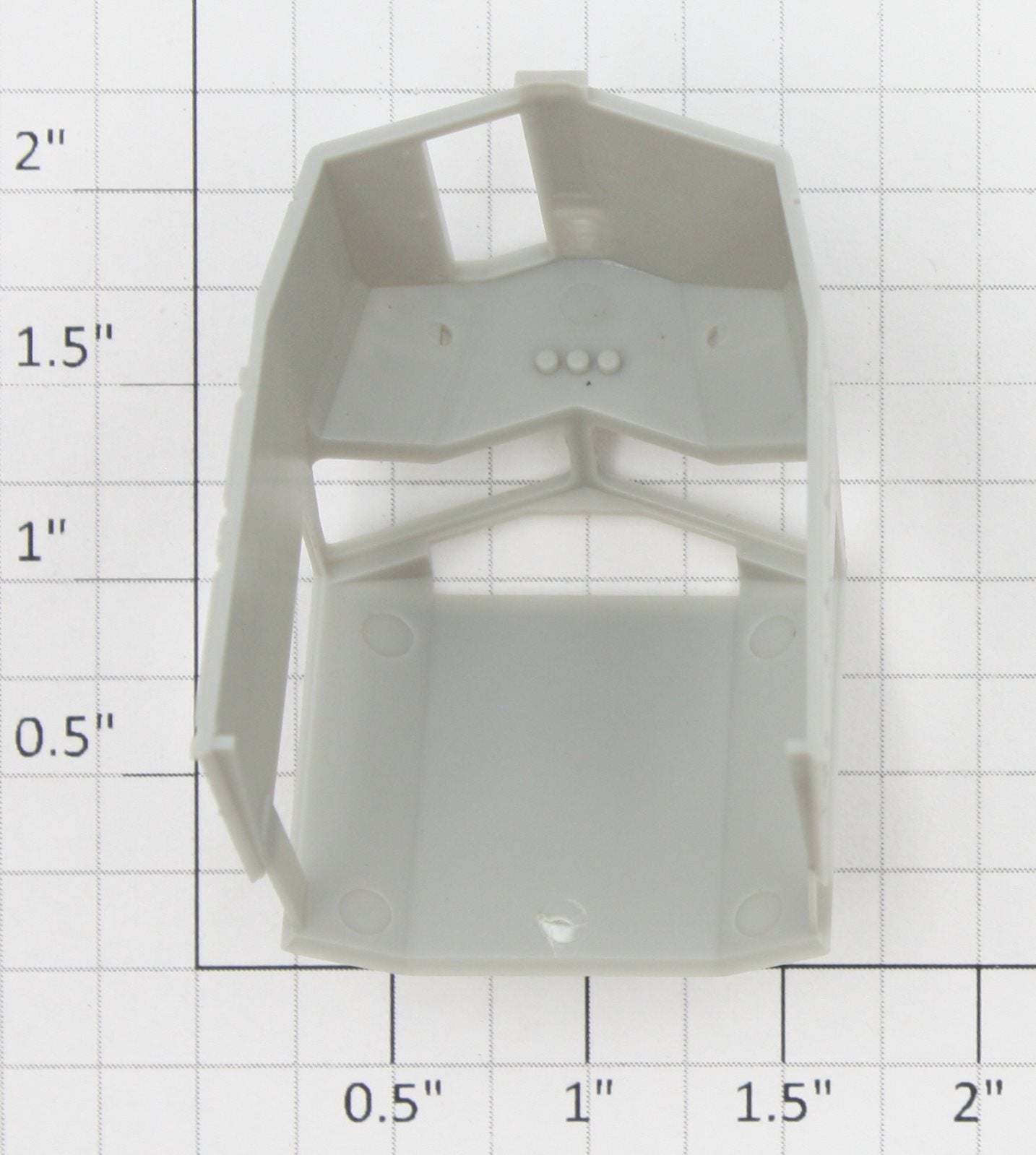 Roundhouse 60209 HO SD70 Unpainted Cab Shell