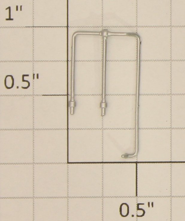 S-Helper 653-12-03-S Florida East Coast SW-9 Front Left Silver Railing
