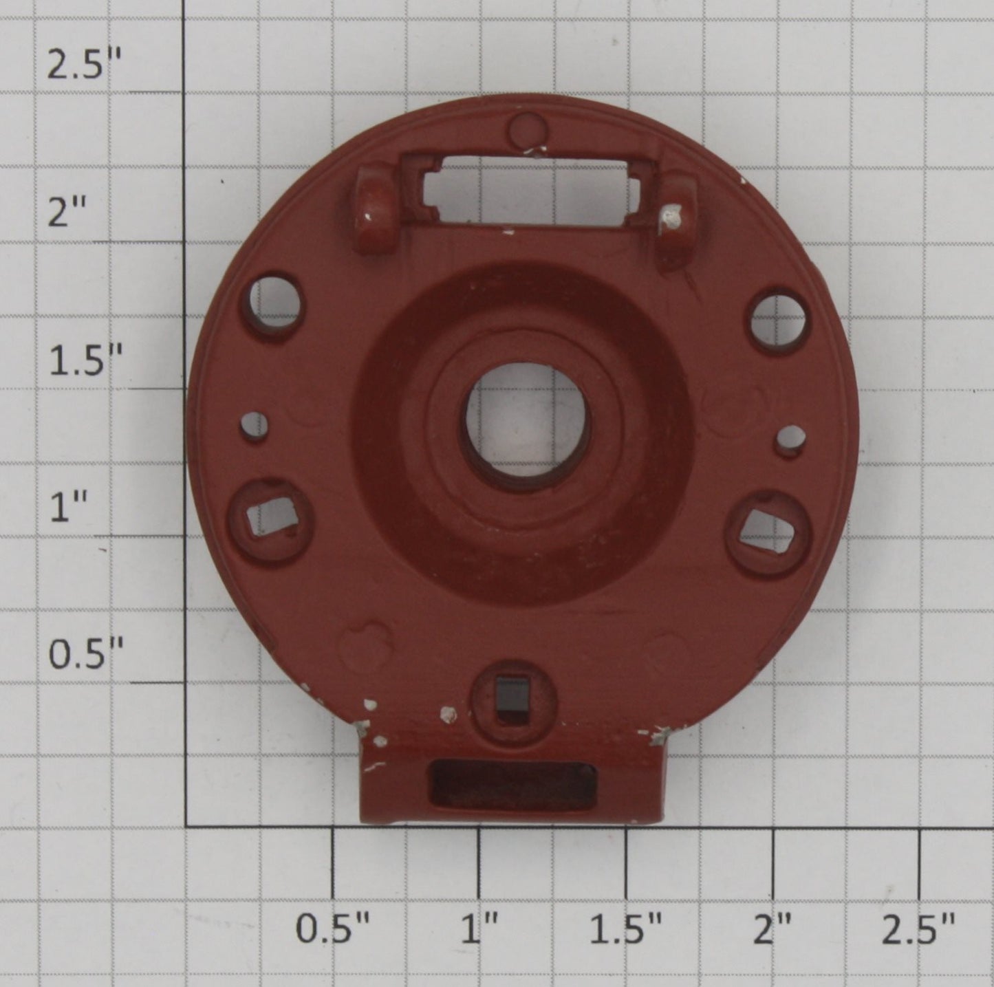 Lionel 385E-51 Red Unfinished Boiler Front