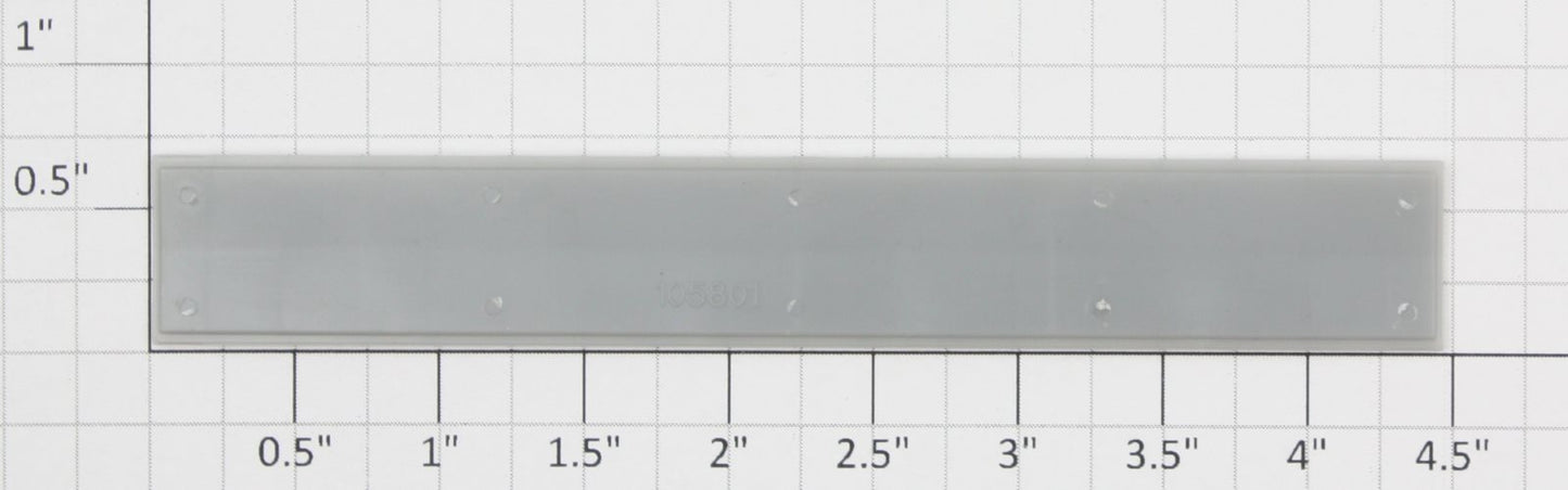 Athearn 105801 Unpainted N Scale Gray Boxcar Roof