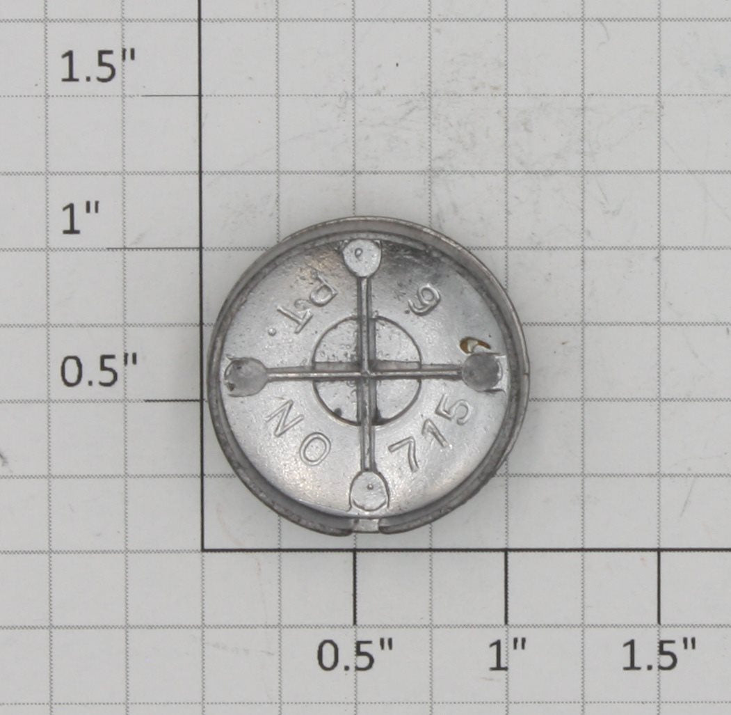 Lionel 715-6 Die-Cast Unpainted Dome Cover