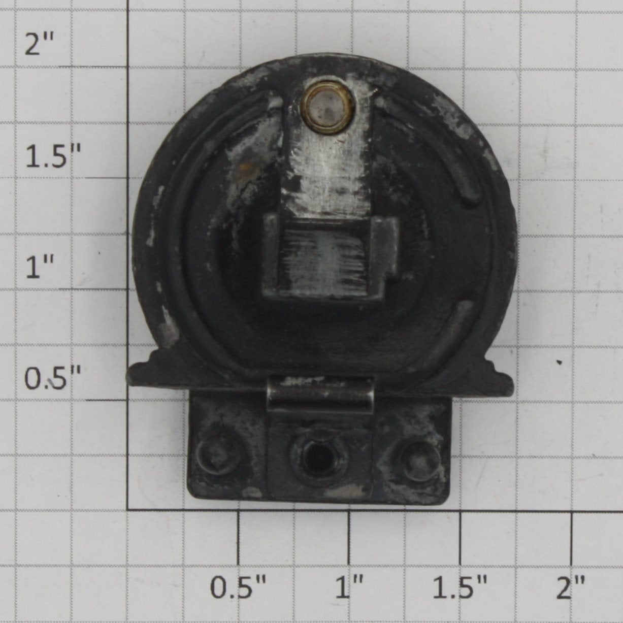 Lionel 671-196 1946 Early Smoke Bulb Version Boiler Front with Lens and Clip