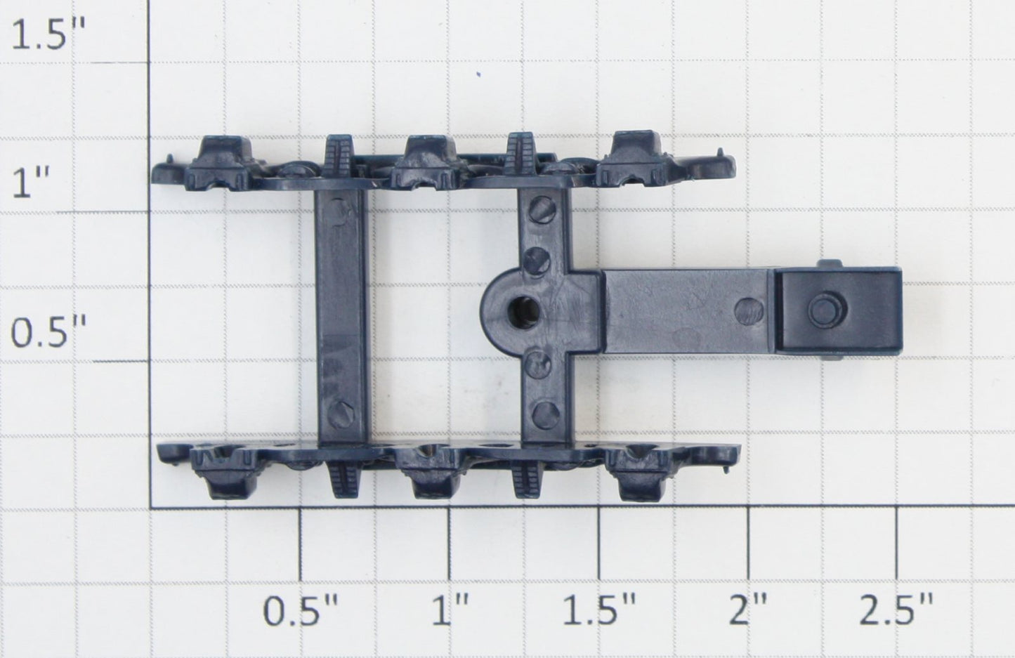 Athearn 60403 HO Blue Plastic Passenger Truck Frame