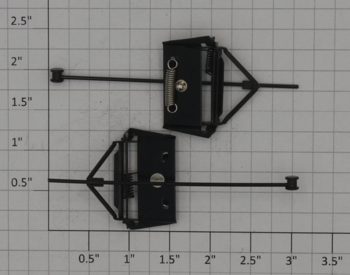 Acme 0804-2 Single Arm Black Trolley Pantograph (Bag of 2)