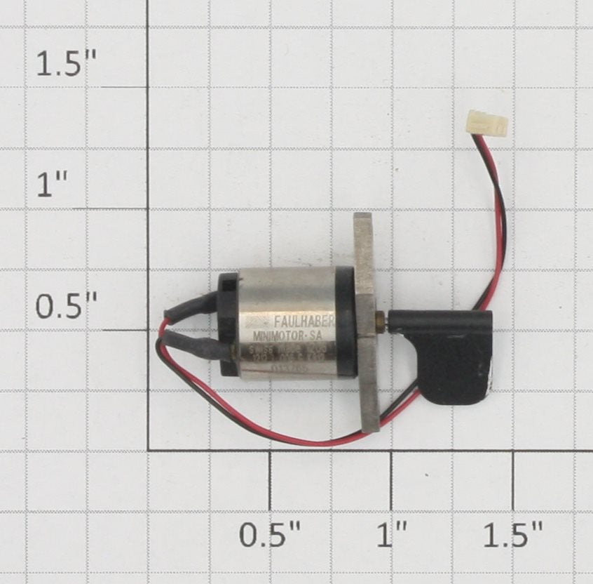 Faulhaber 1212L006G 6V DC Mini Motor with Flag, Bracket and Wired Connector