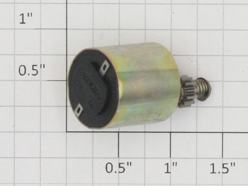 Faulhaber 2020C009S 9 Volt DC Micromotor with Offset Gearbox and Gear