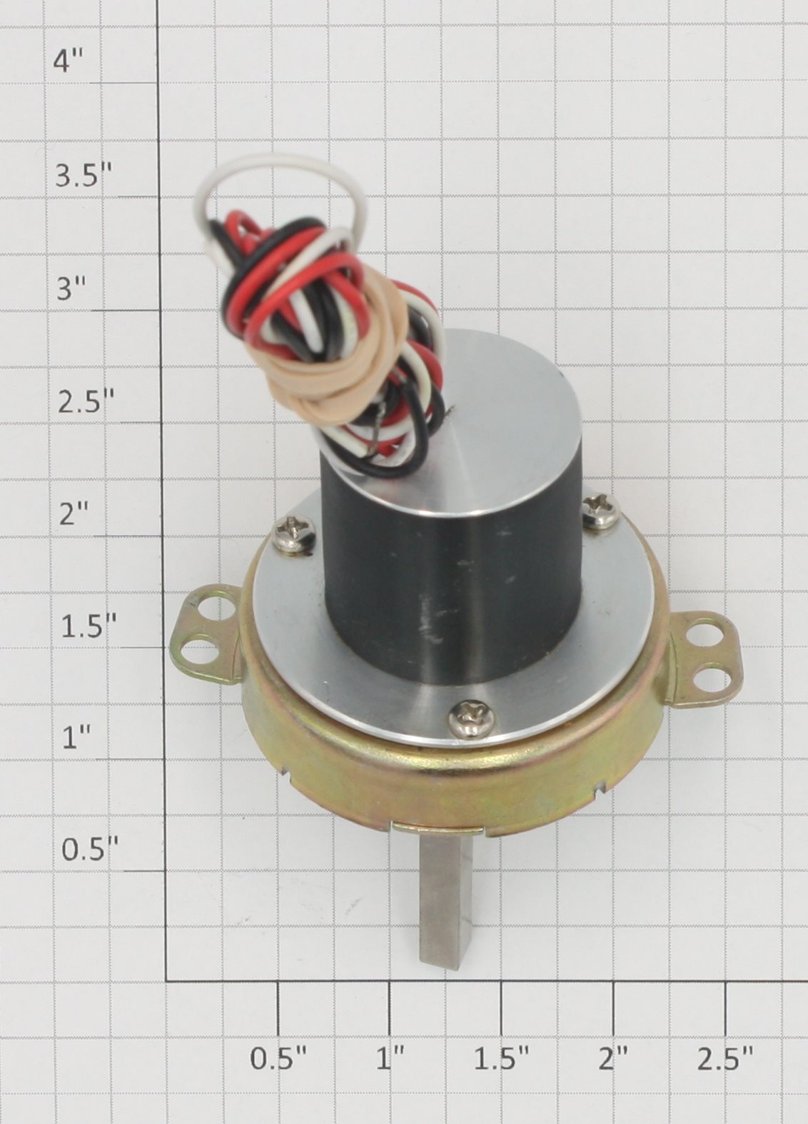 Acme TYC-50 12 VDC 3 Wire Synchronous Motor with Square Offset Shaft