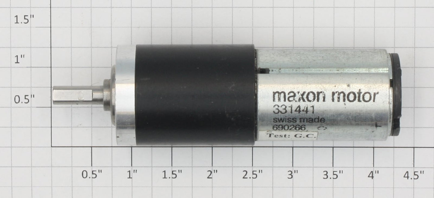 maxon 331441 2 Watt 12 Volt A-Max Gearhead Motor