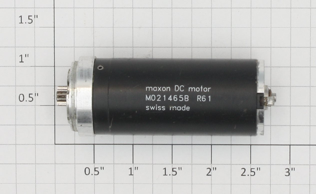 maxon M021465B R6 1 6 Volt DC Motor with Gear Motor and Gear without Wire