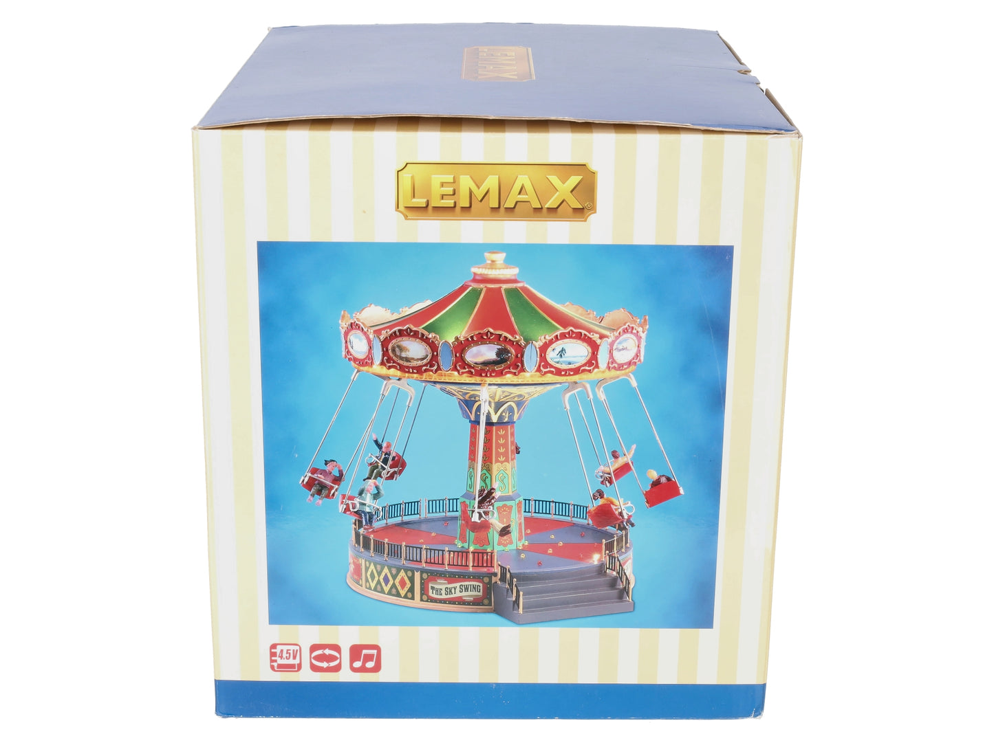 Lemax 289-7625 The Sky Swing Carnival Ride #84379 VG/Box