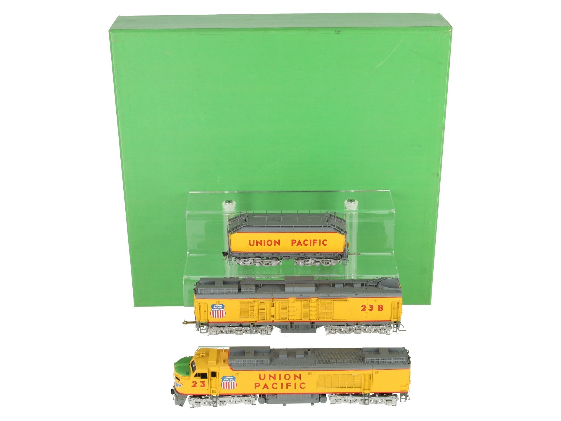 Overland 1850 Brass HO UP 8500 HP Gas Turbine 3 Unit Diesel Loco