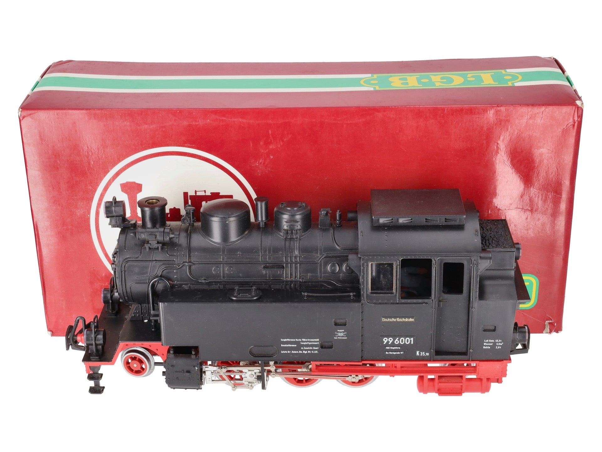 LGB lehmann LGB 鉄道模型 蒸気機関車 996001 車体 その他 Yahoo!オークション - rm) LGB LEHMANN レーマン 996001 蒸気機関車 G