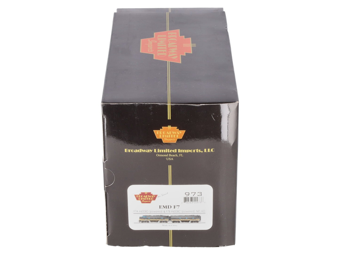 Broadway Limited 973 HO NP Powered F7AB Set #6008D/6008C - DCC/Sound EX/Box