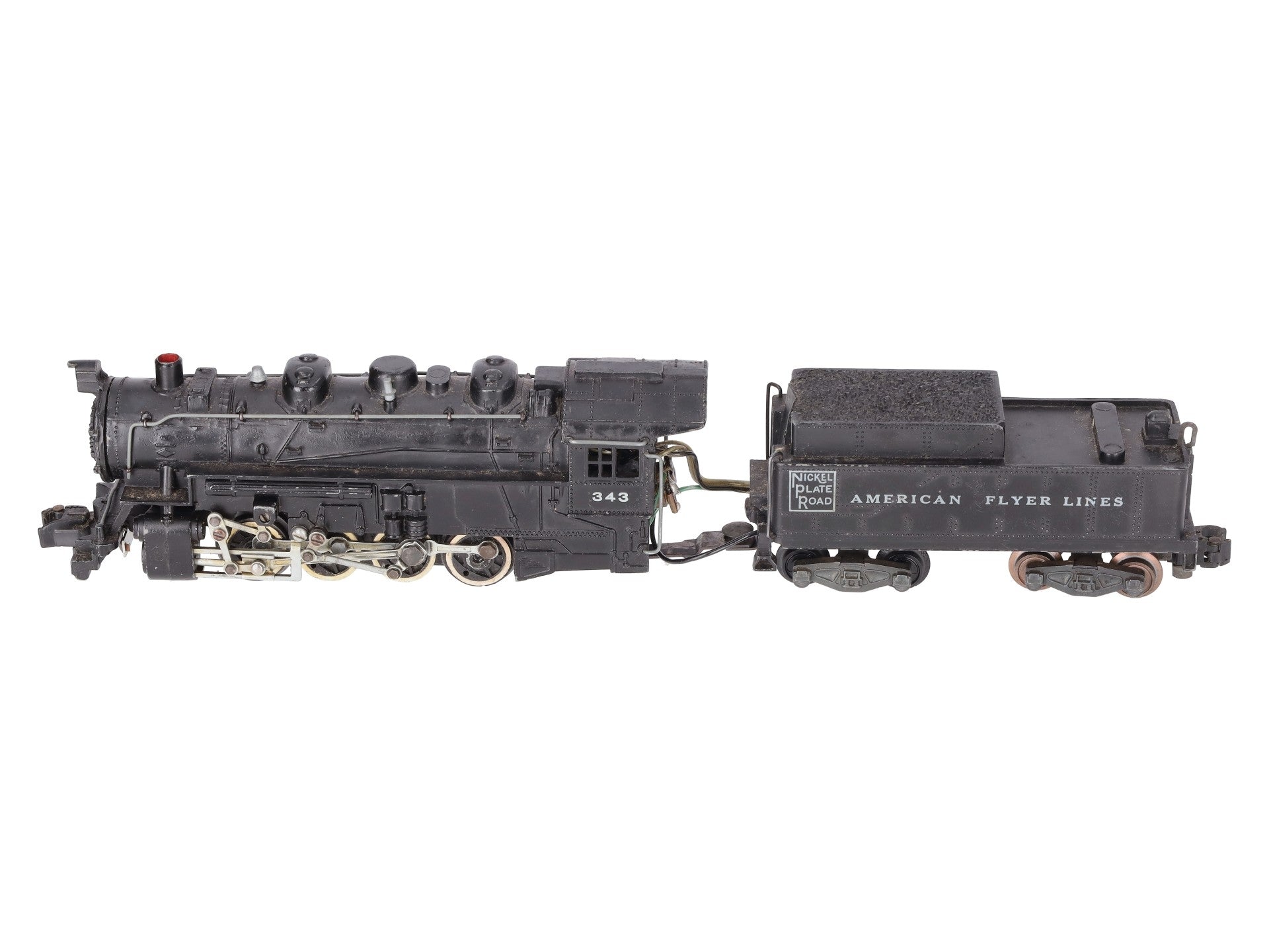 American Flyer 343 Vintage S Gauge Nickel Plate Road 0-8-0 Steam