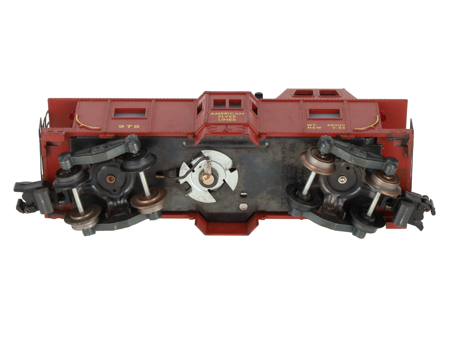 American Flyer 979 Vintage S Gauge American Flyer Lines Action Caboose VG