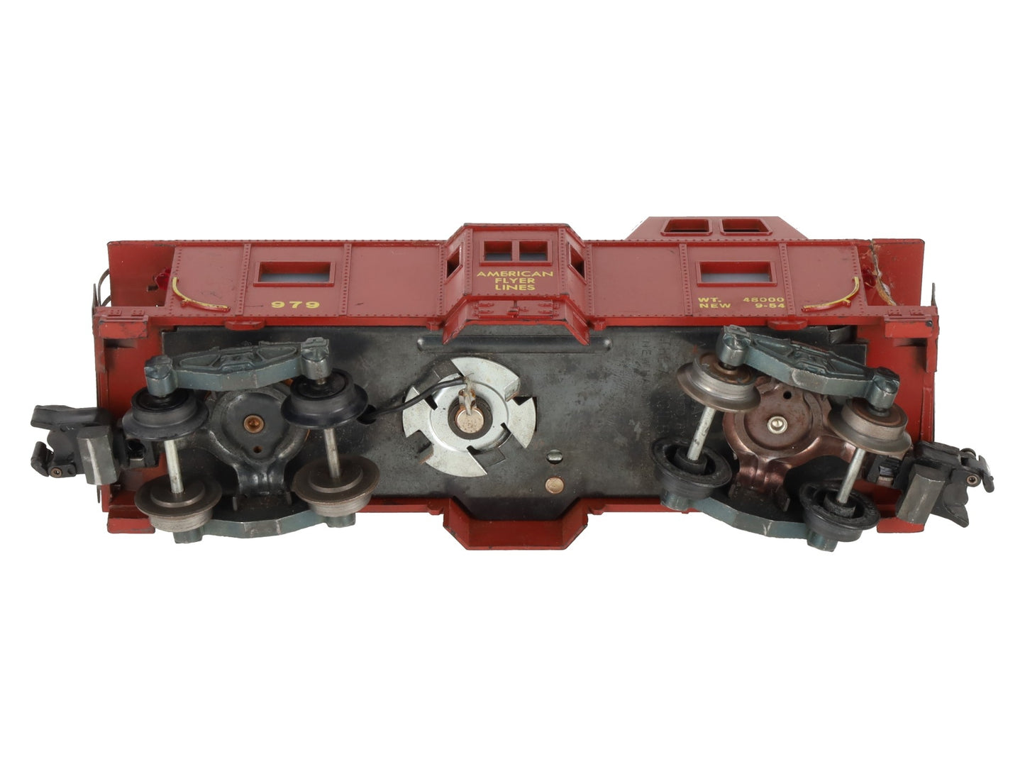 American Flyer 979 Vintage S Gauge American Flyer Lines Action Caboose VG