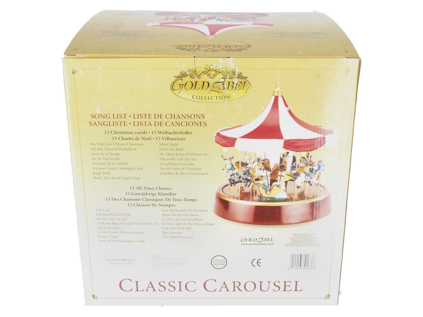 Gold Label Classic Carousel w/ 30 Songs EX/Box