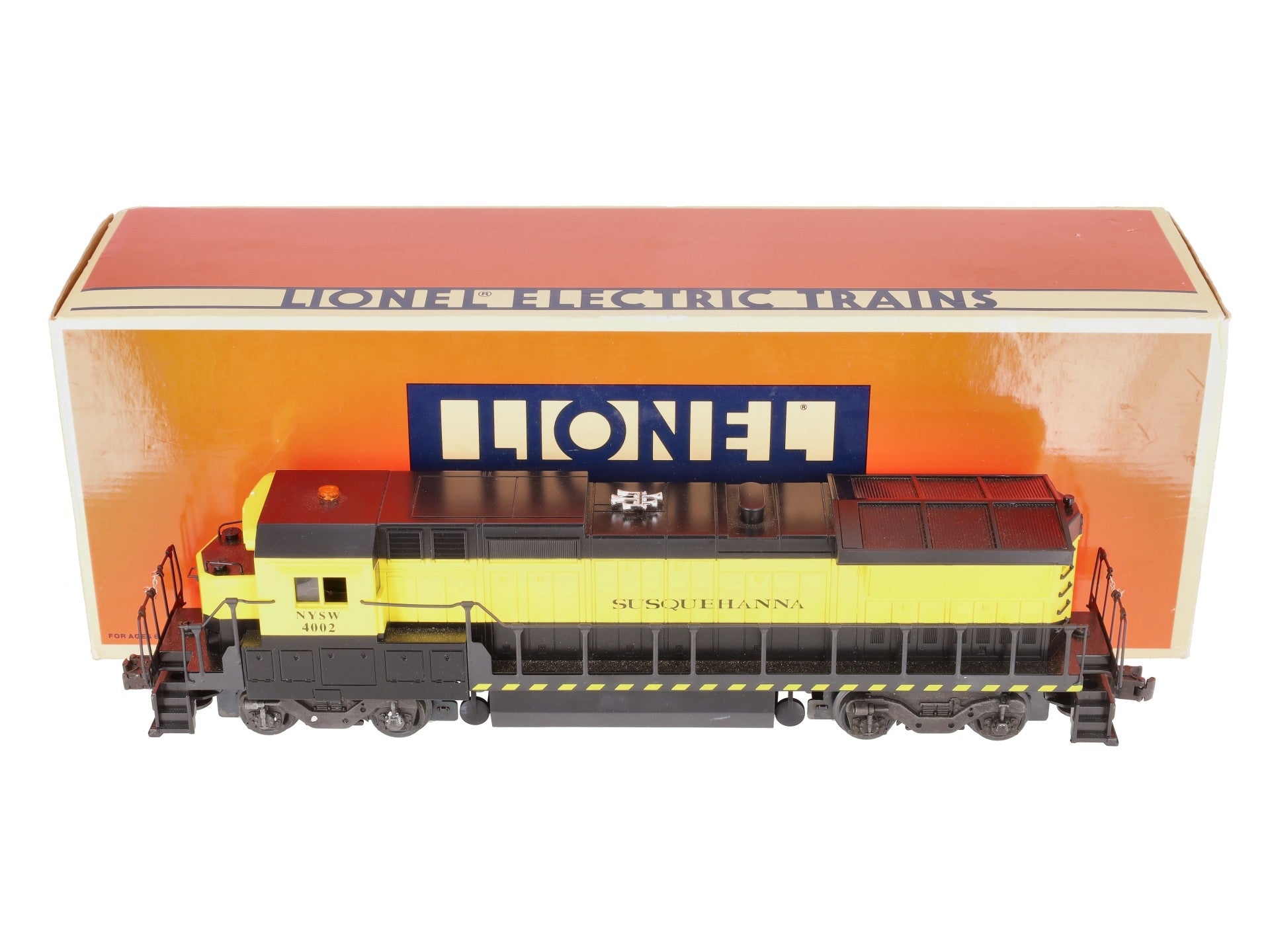 Lionel 6-18211 O Gauge Susquehanna Dash 8-40B Diesel Locomotive #4002