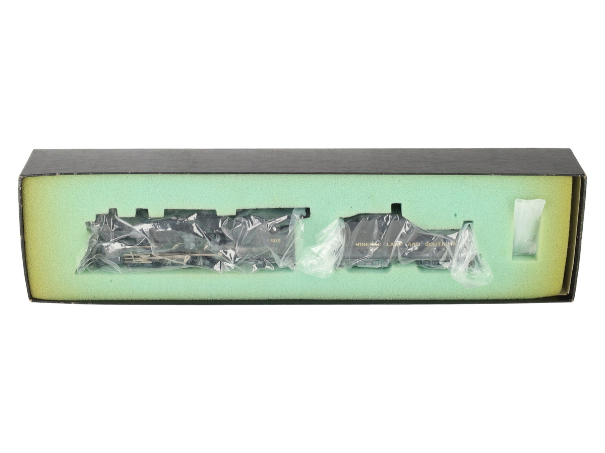 Nickel Plate J-1 HO Brass Wabash 4-6-2 Steam Locomotive & Tender - painted/Box