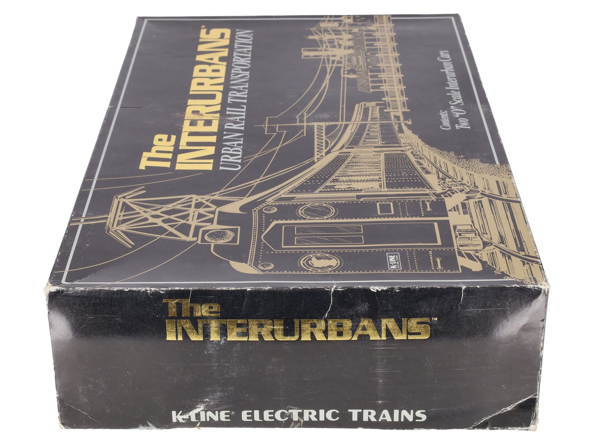 K-Line K2701 O CSS&SB Interurban Rail Car (Set of 2) VG/Box