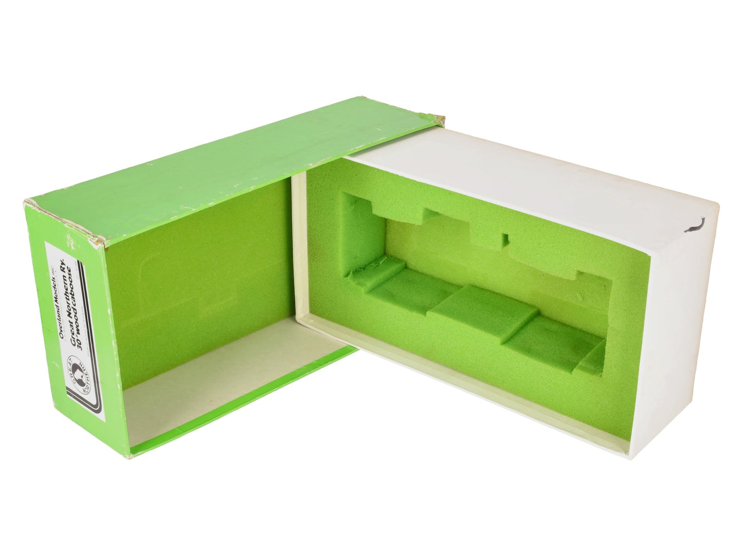 Overland O Scale BRASS Great Northern 30' Wood Caboose #X271 (2-Rail) EX/Box