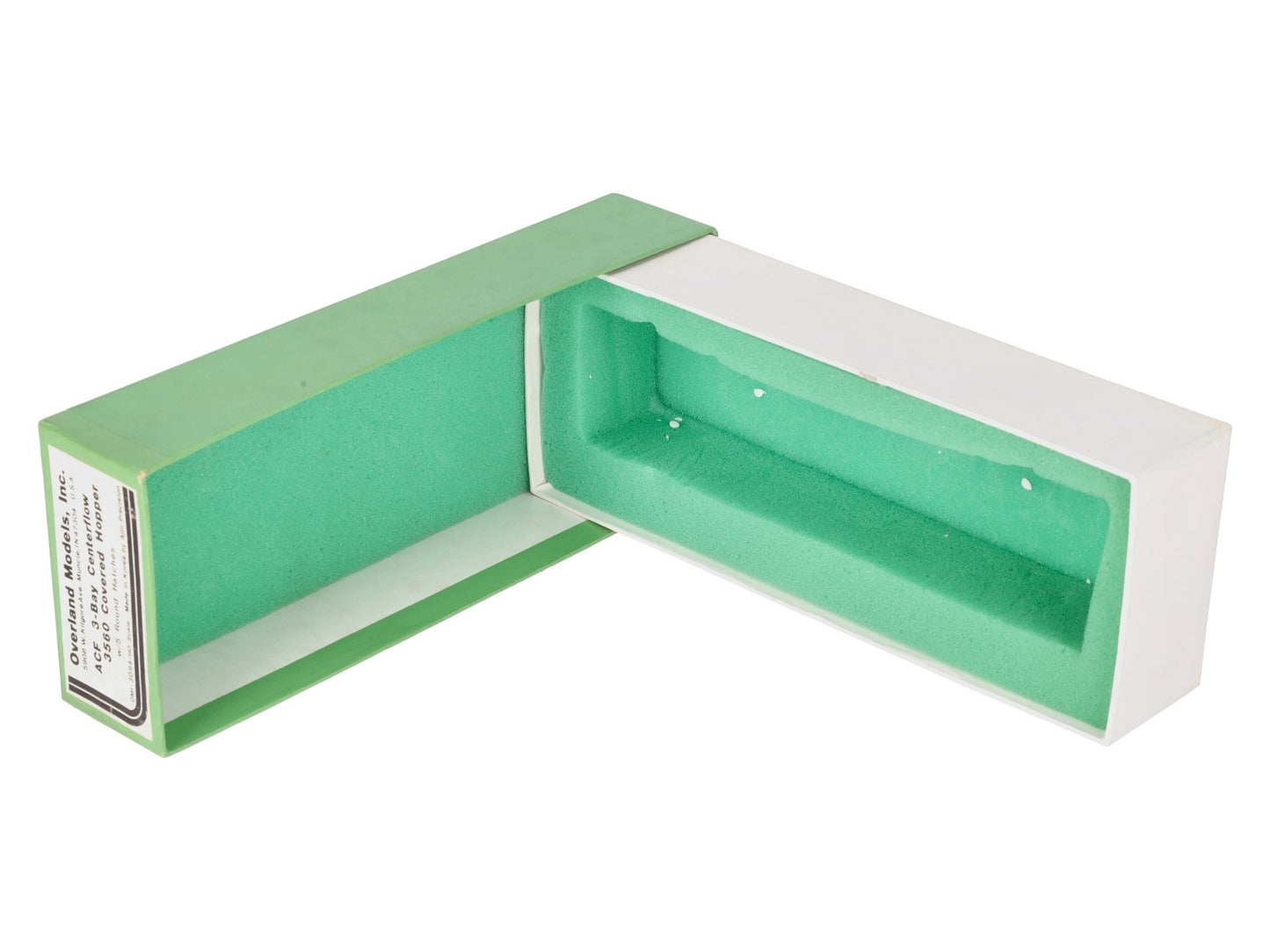 Overland OMI-3094 HO BRASS Custom FMC 3-Bay Centerflow 3560 Covered Hopper/Box