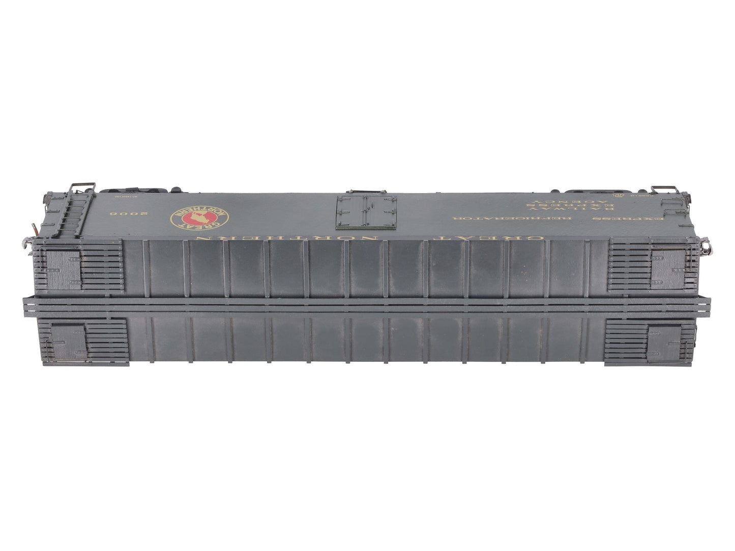 Ajin O Brass Great Northern Refrigerator Car #2006 (2-Rail) - Painted