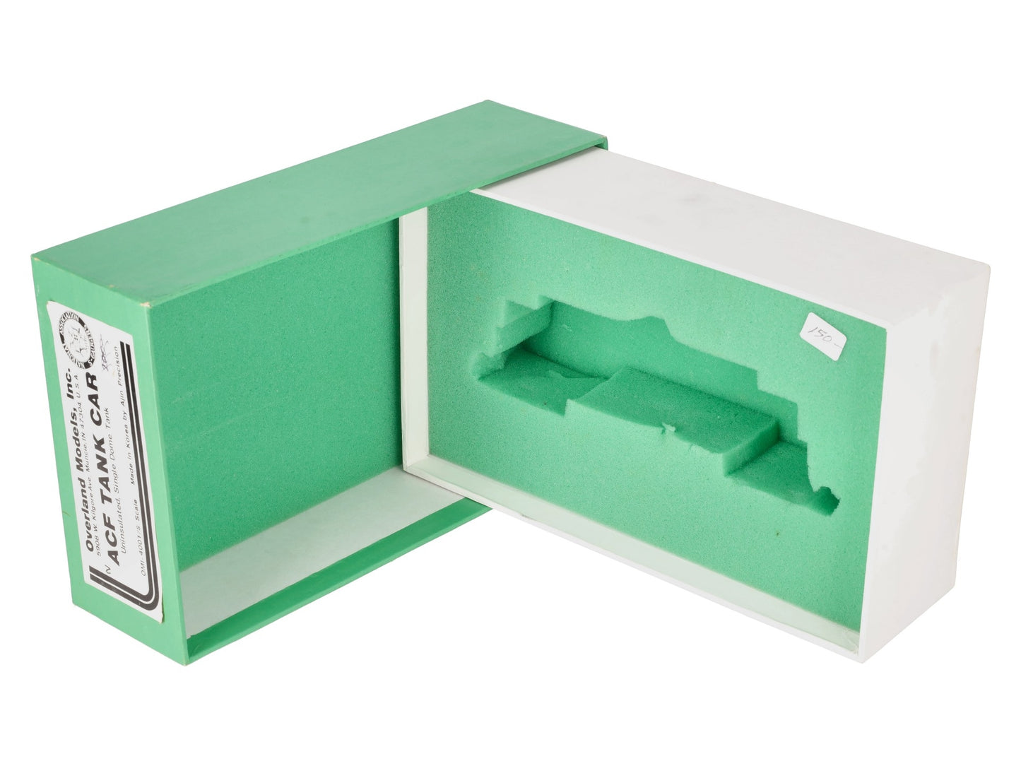 Overland 4001 S BRASS S Scale GATX Corporation ACF Tank Car - Custom/Box