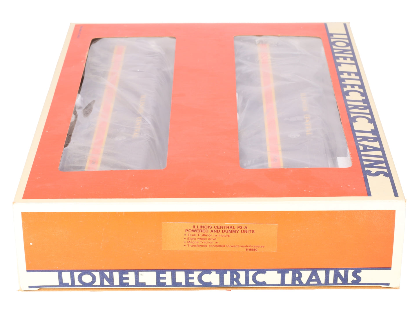 Lionel 6-8580 O Gauge Illinois Central F3 AA Diesel Locomotive Set EX/Box