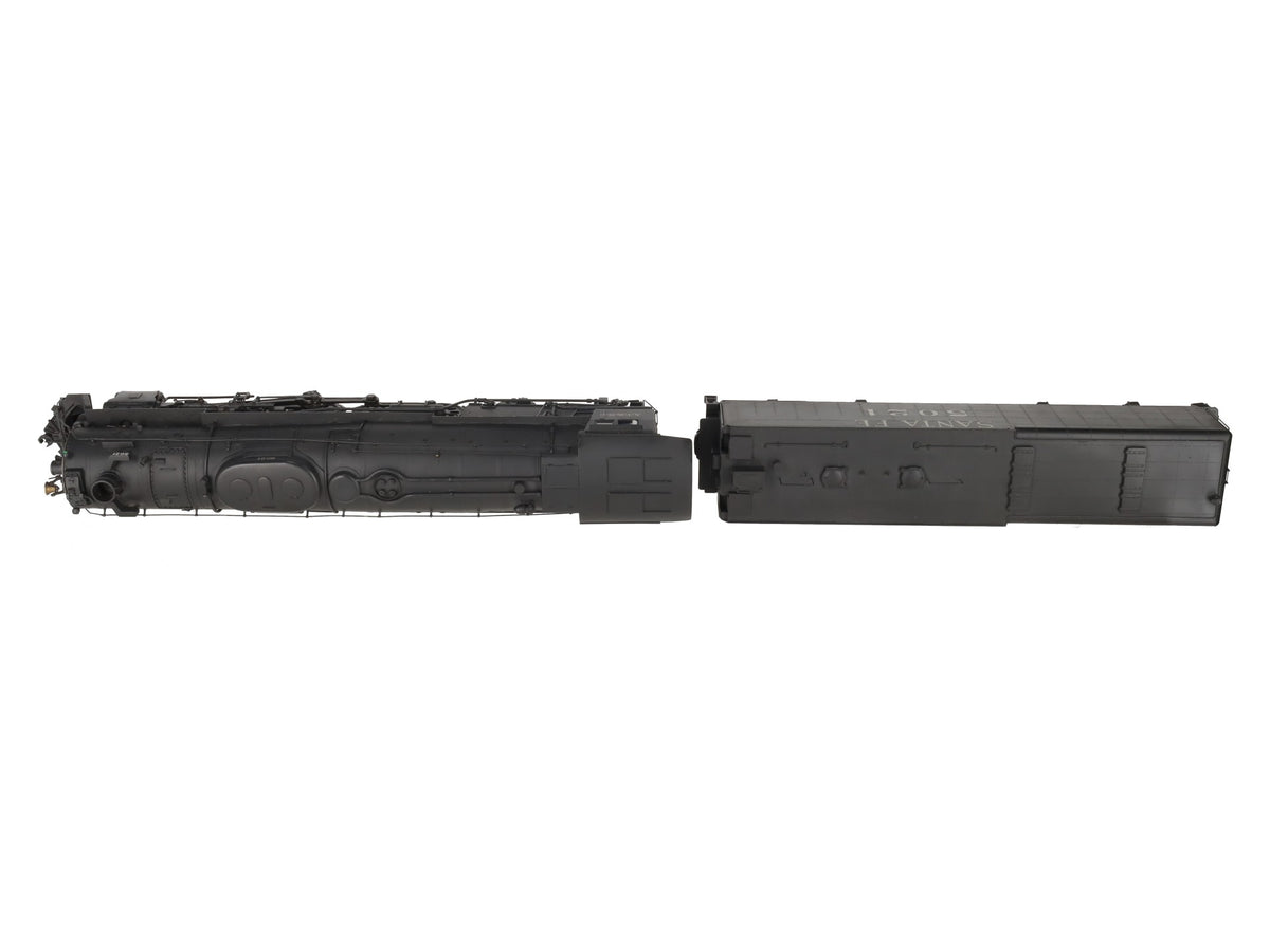 US Hobbies O Brass Santa Fe 2-10-4 Steam Engine & Tender #5021 w/ DCC (2-Rail) EX