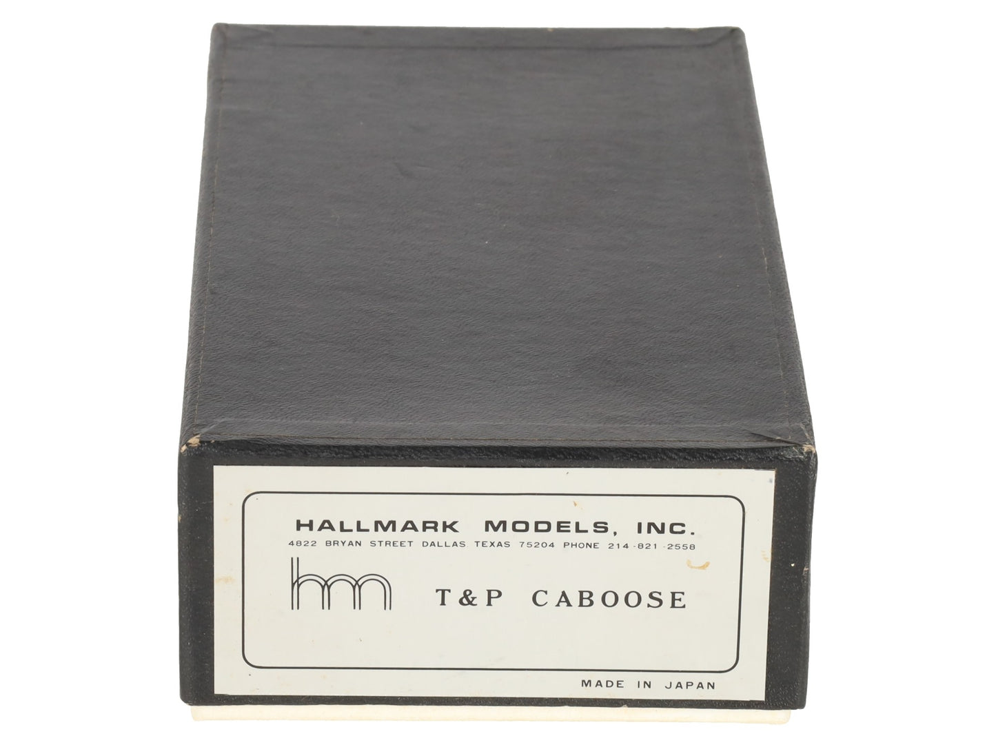 Hallmark Models HO Scale BRASS T&P Caboose - Unpainted EX/Box