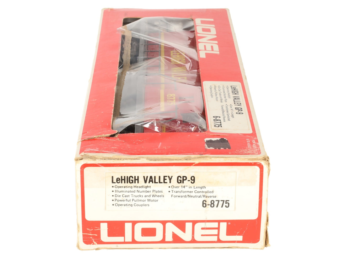 Lionel 6-8775 Lehigh Valley GP-9 Powered Diesel Locomotive VG/Box