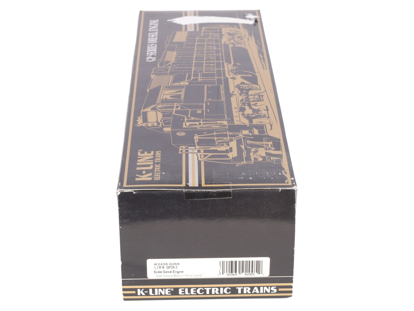 K-Line K2439-0269 O LIRR Diesel Locomotive w/ RealSounds #269 LN/Box