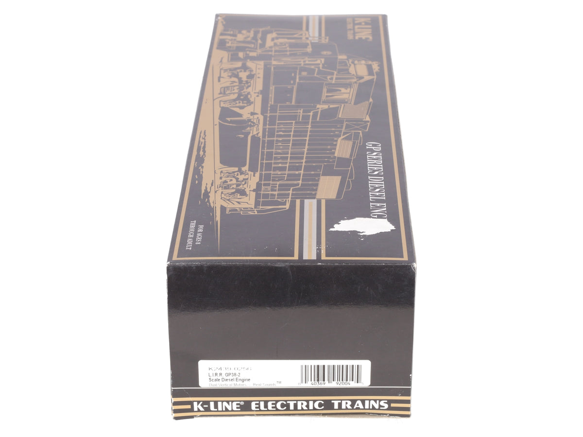 K-Line K2439-0256 O Long Island RR GP38-2 Diesel Locomotive #256 LN/Box