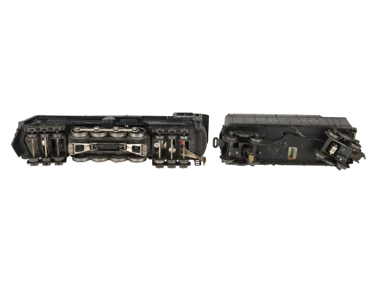 Lionel 671 Vintage O 6-8-6 Diecast Steam Turbine Locomotive w/2466WX Tender VG