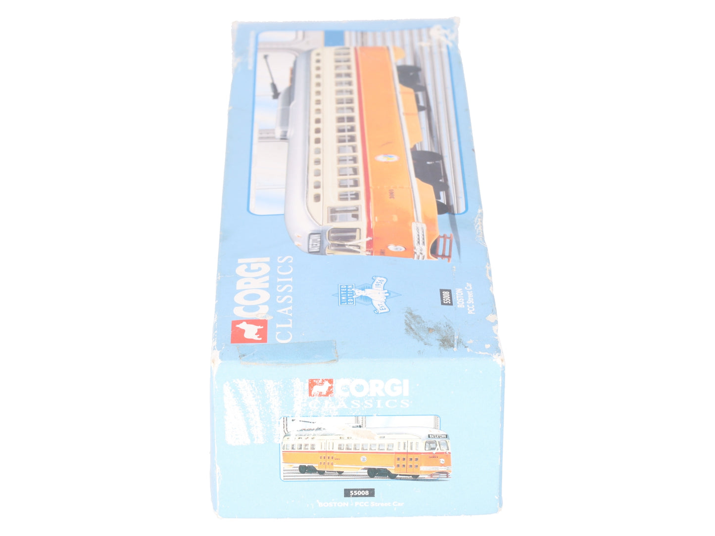 Corgi 55008 1:50 Boston PCC Street Car #3001 VG/Box