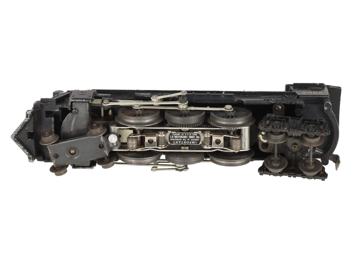 Lionel 2065 Vintage O 4-6-4 Small Hudson Steam Locomotive VG