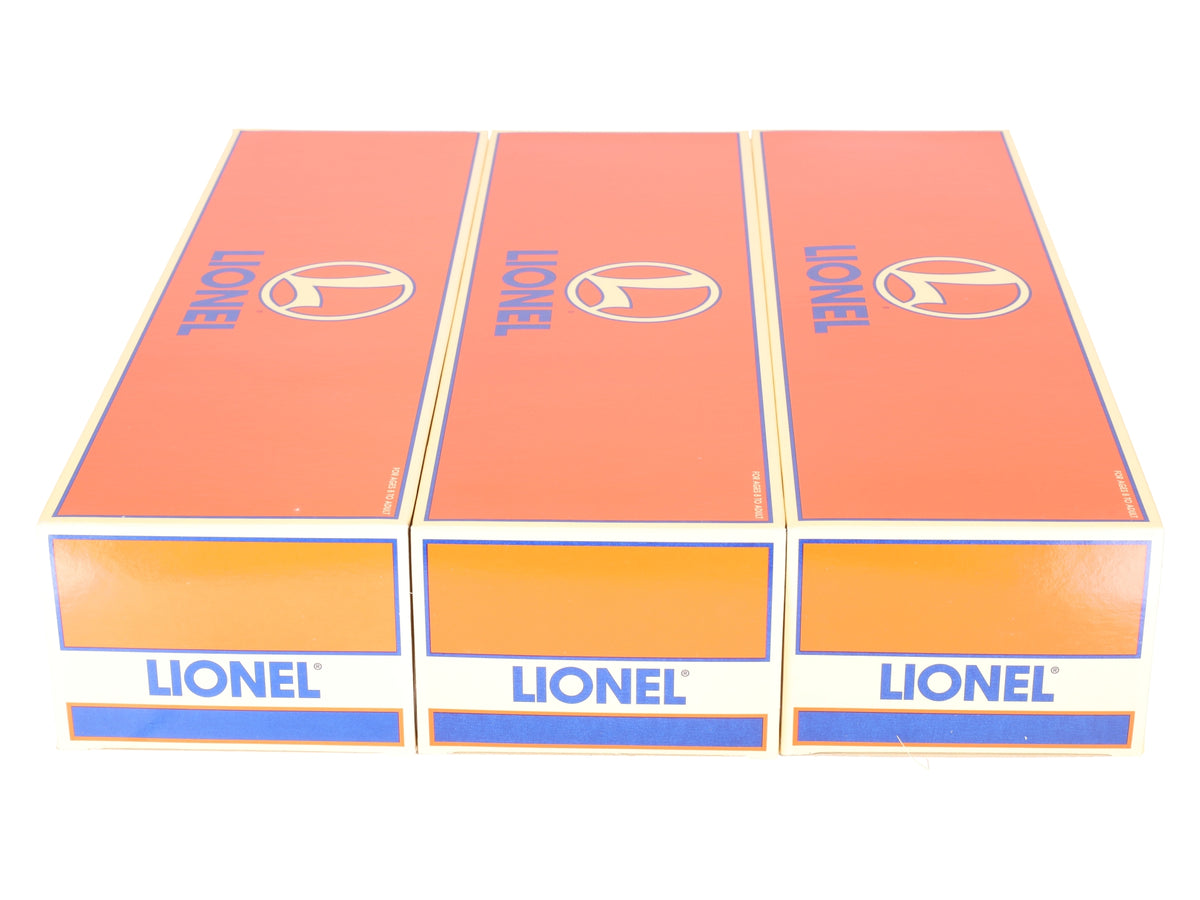 Lionel 6-29086 O Platinum Ghost Clear Shell Madison Passenger Cars (Set of 3) LN/Box
