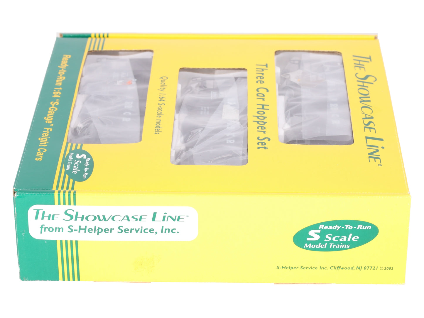 S-Helper 00760 S Scale Service Comp Hb Ann Arbor 3 Car Hopper Set #1 LN/Box