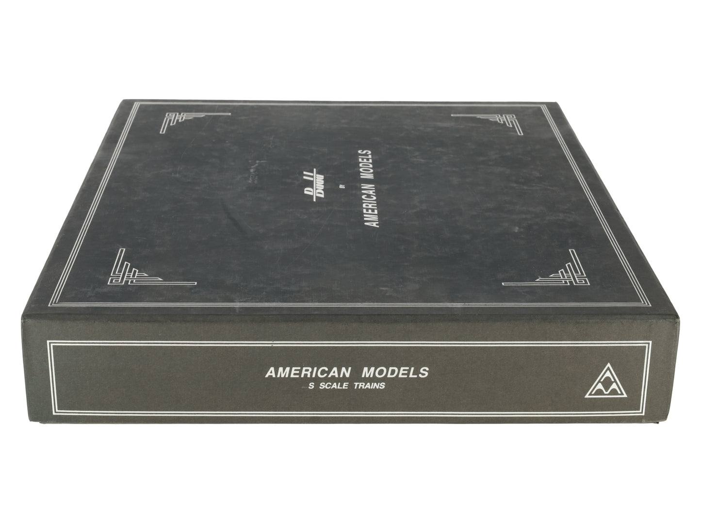 American Models S Scale Rock island Illuminated 4 Car Passenger Car Set EX/Box