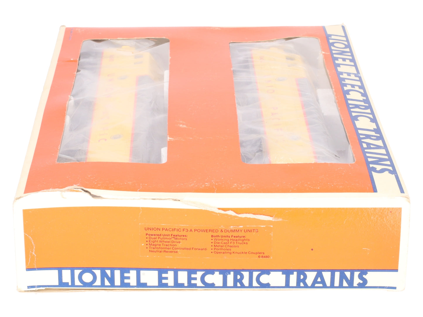 Lionel 6-8480 O Union Pacific Powered and Dummy F3 AA Diesel Set #8480/8482 EX/Box