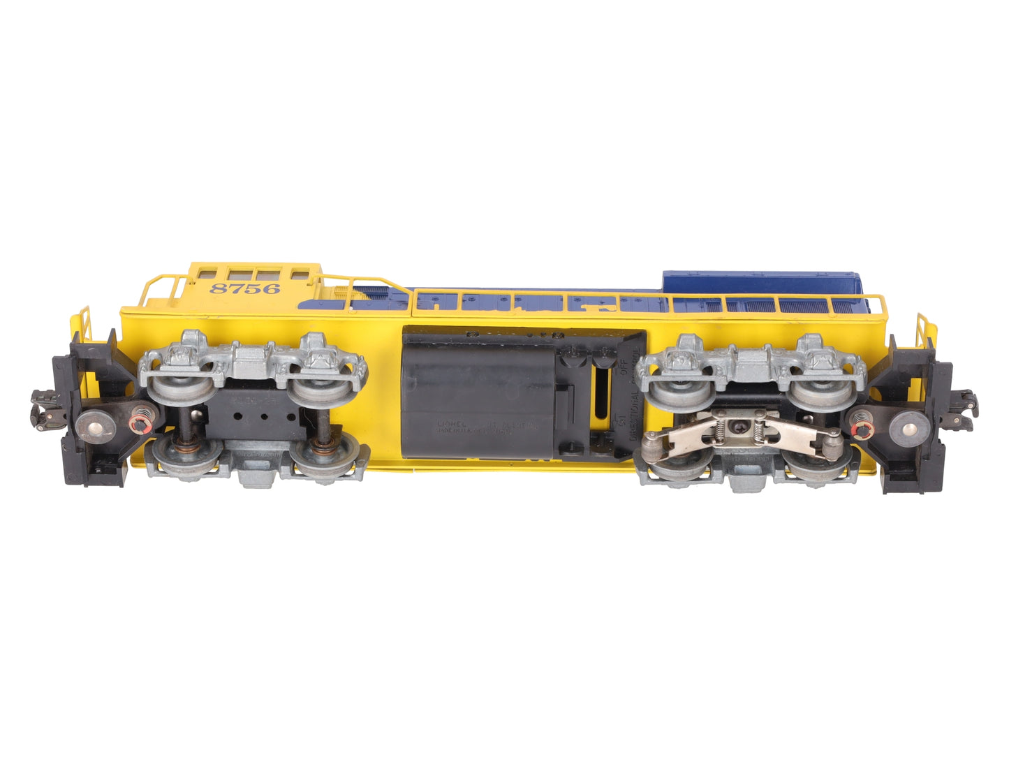 Lionel 6-8756 O Gauge Santa Fe U36B Dummy Unit Diesel Locomotive EX
