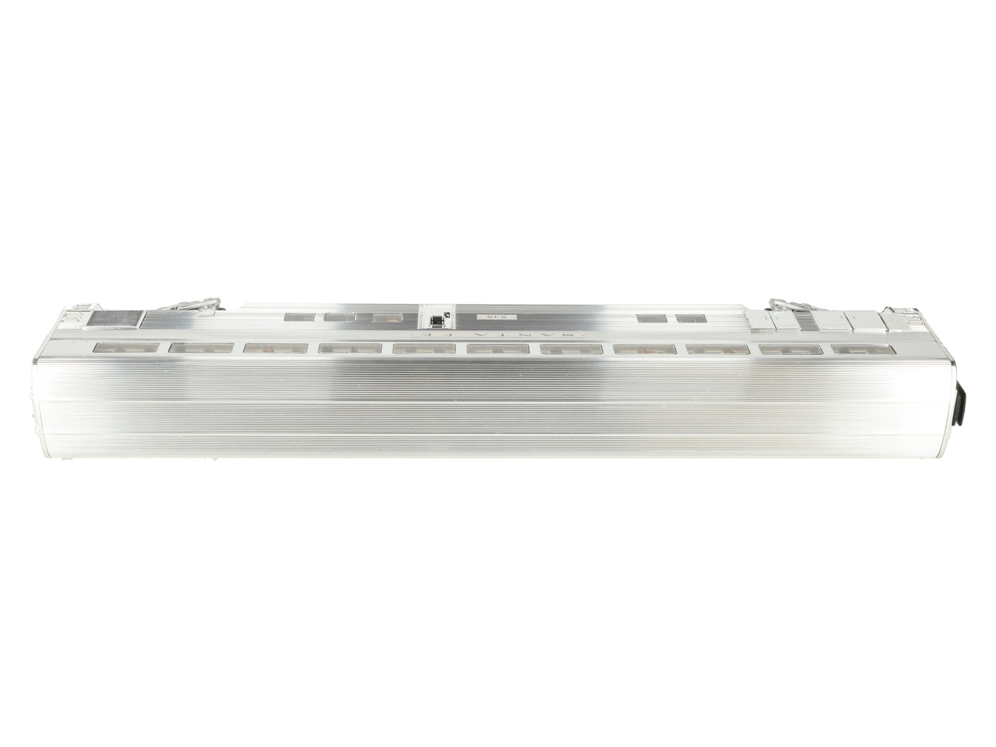 K-Line K4630-40535 O Santa Fe Hi-Level 21" Aluminum Step-Down Coach Car #535 EX