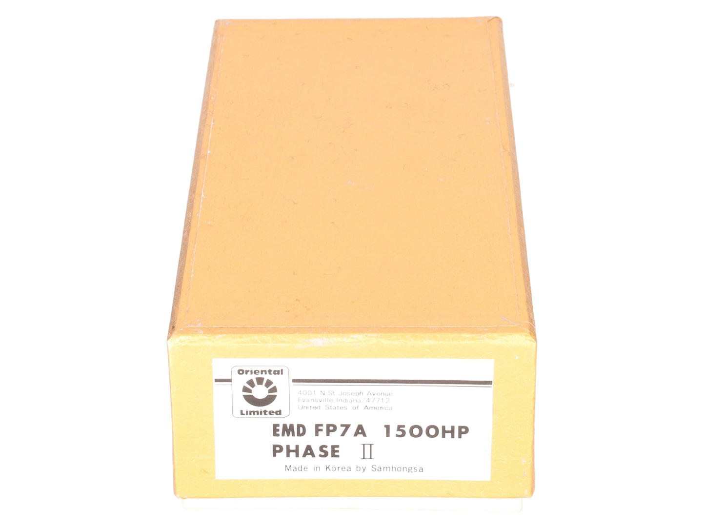 Oriental Limited HO BRASS EMD FP7A 1500HP Phase II Diesel Locomotive - Unpainted LN/Box