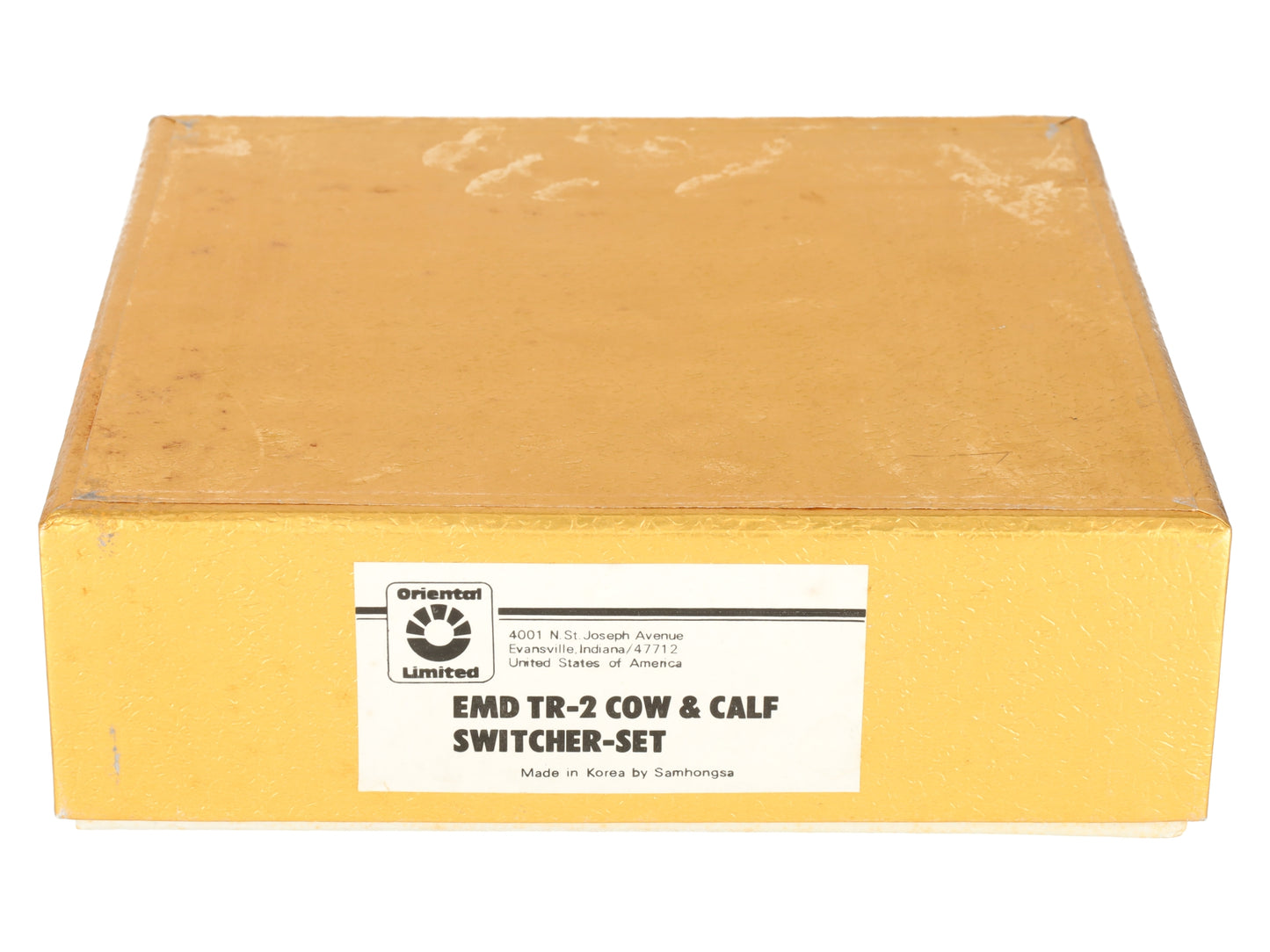Oriental Limited HO Scale BRASS TR-2 Cow & Calf Diesel Set - Unpainted LN/Box