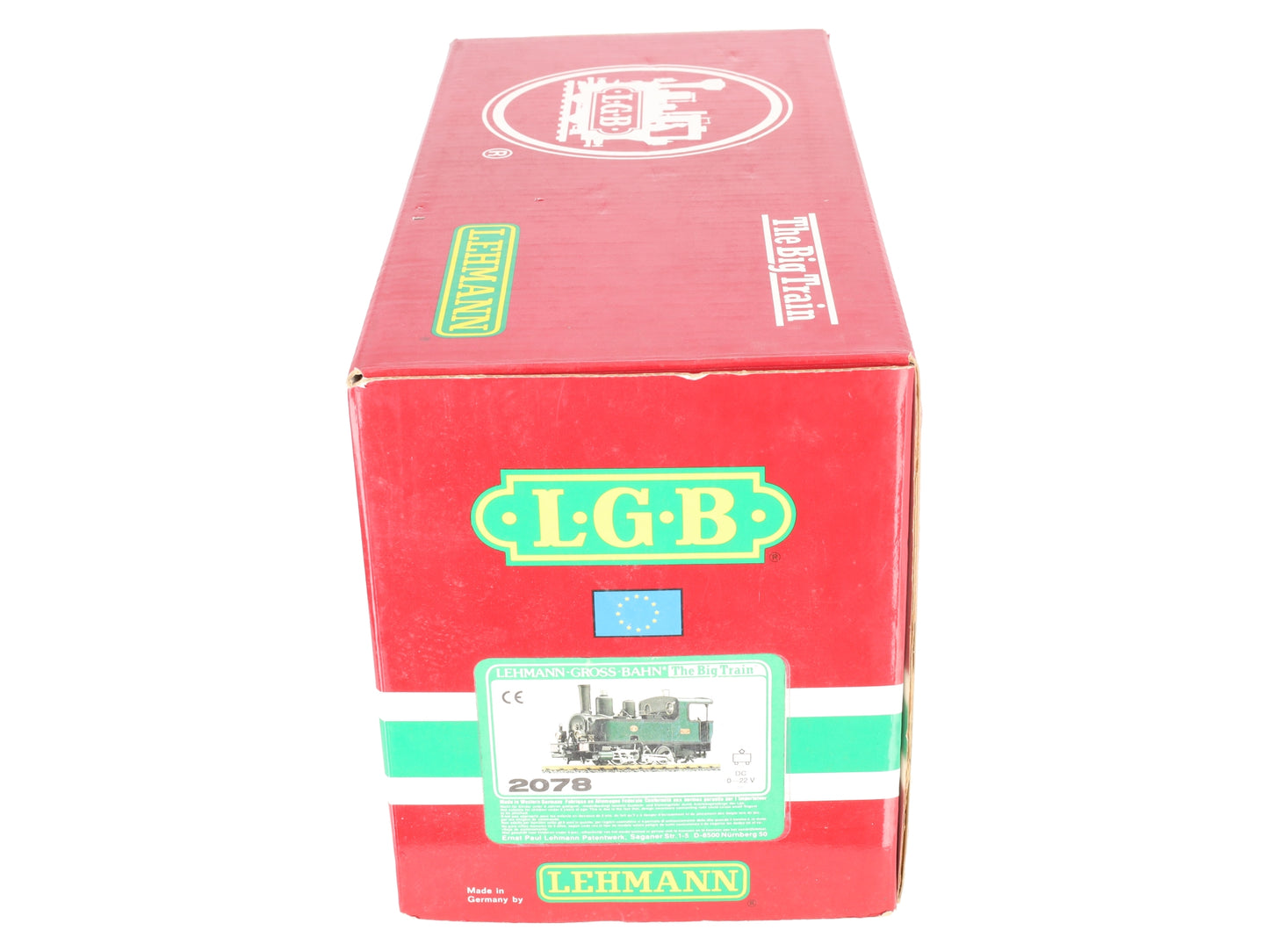 LGB 2078 G Scale 0-6-0 Steam Locomotive EX/Box