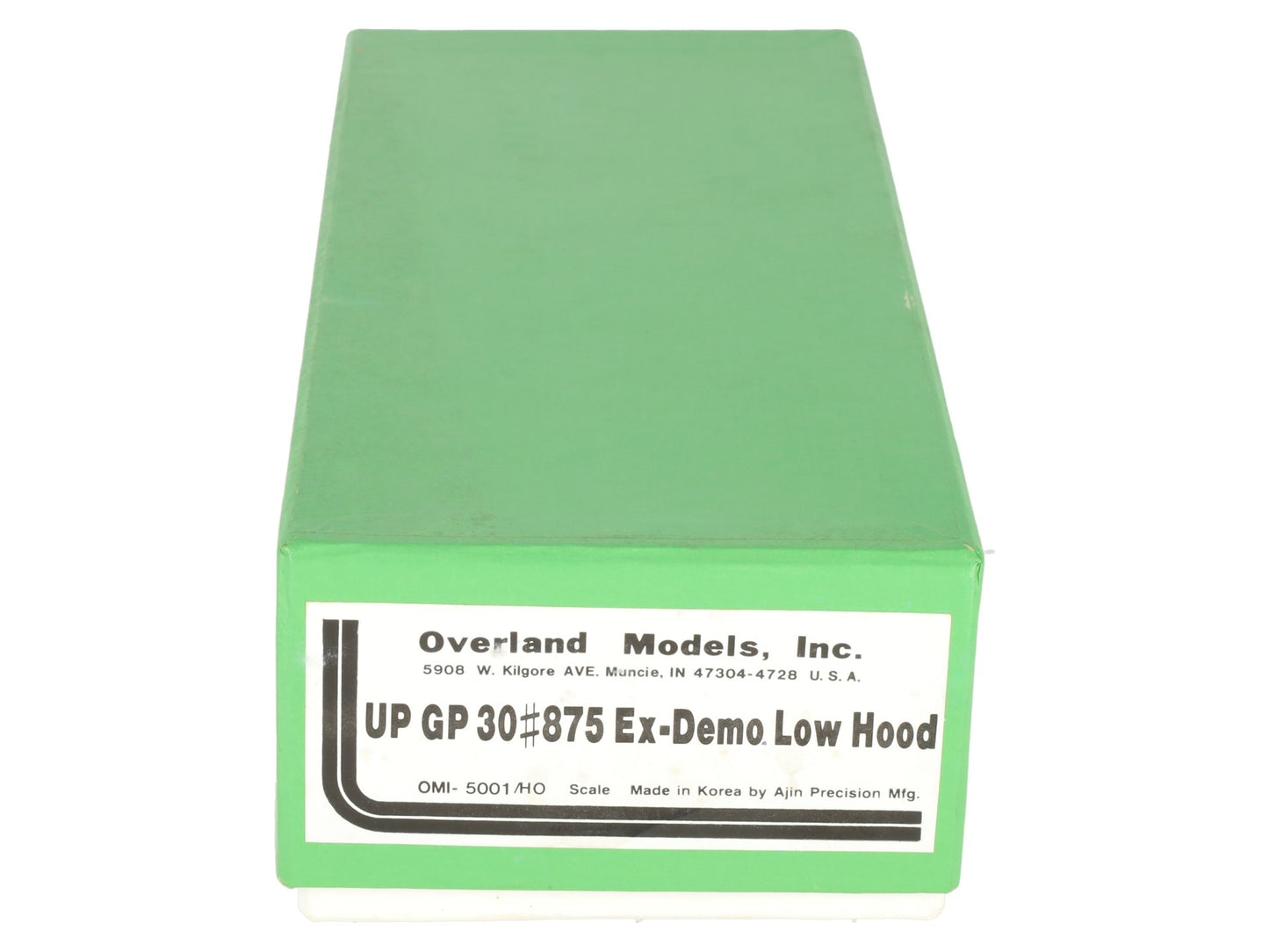 Overland 5001 BRASS HO Scale Union Pacific GP30 Ex-Demo Low Hood Diesel Engine EX/Box