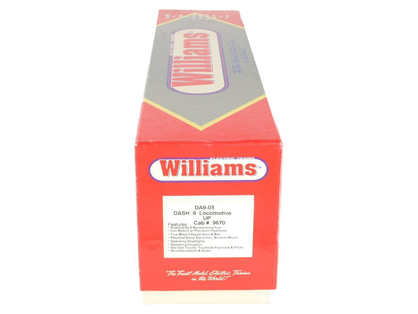 Williams DA9-05 UP Dash 9 Powered Diesel Locomotive #9670 EX/Box
