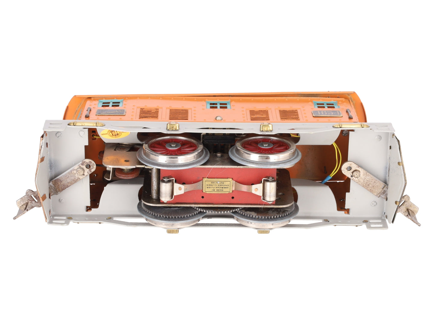 American Flyer 4654 Vintage Standard Gauge 0-4-0 Electric Locomotive