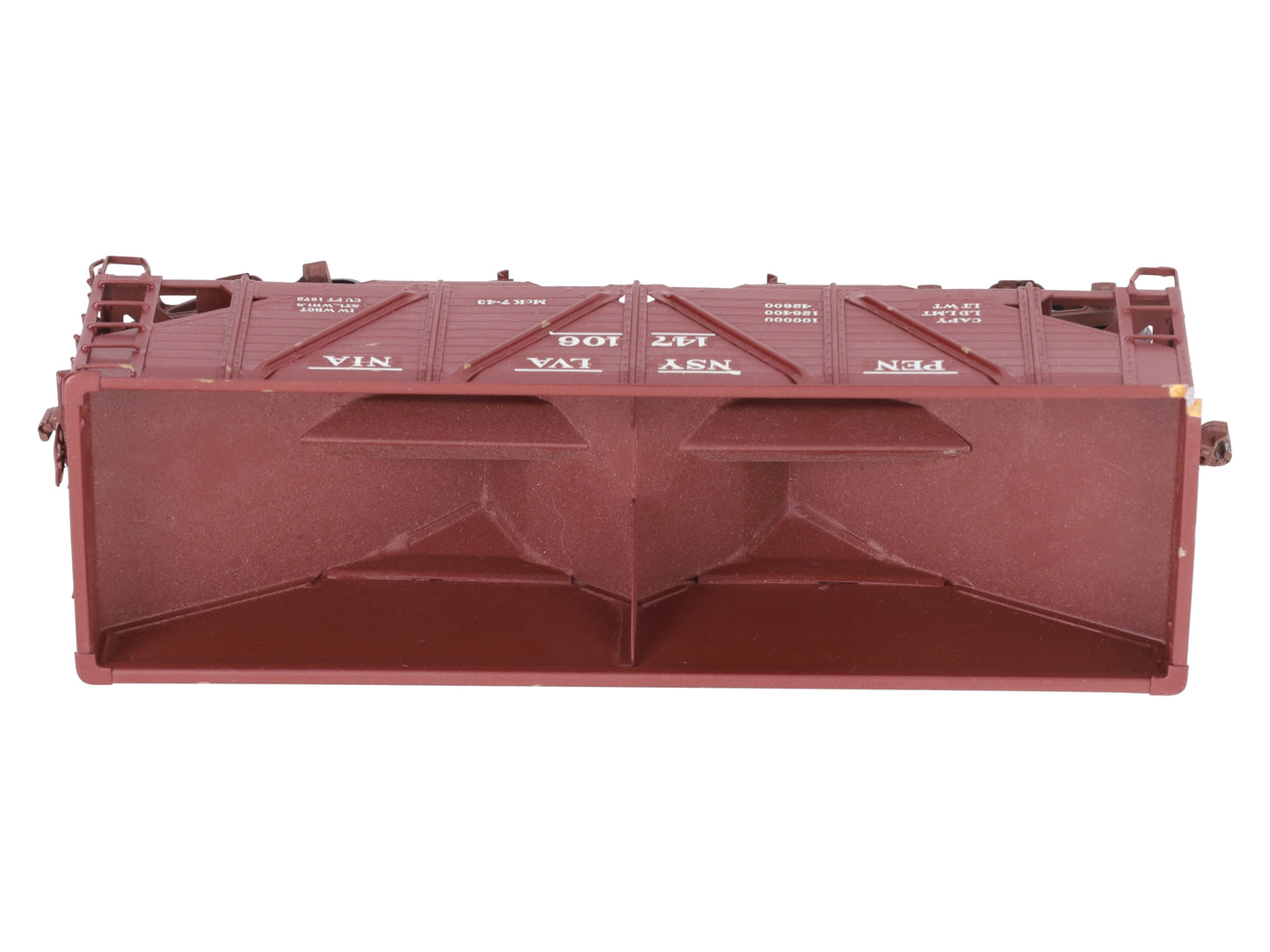 O Scale BRASS Custom PRR Hopper #147106 (2 Rail)
